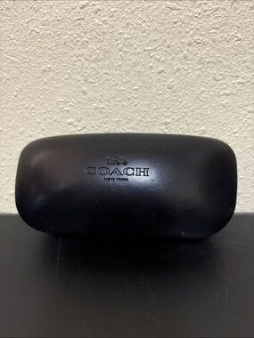 Coach Black Hard Shell Eyewear Case